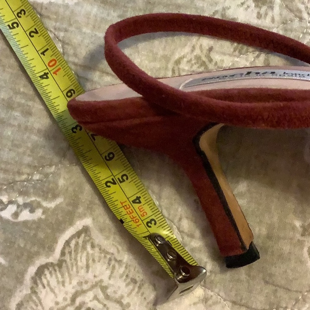 Sacha London Made in Spain Suede Slingback Heels-8.5 - Picture 5 of 7